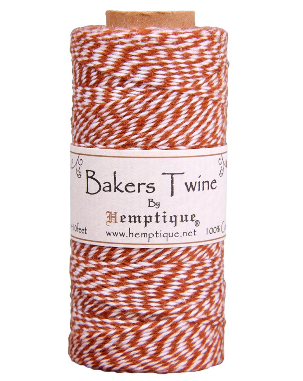 Hemptique Cotton Bakers Twine 2-Ply Spools Eco Friendly Sustainable Naturally Grown Jewelry Bracelet Making Paper Crafting Scrapbooking Bookbinding Mixed Media Crocheting Macrame Seasonal Holiday Gift Wrapping Outdoor Gardening